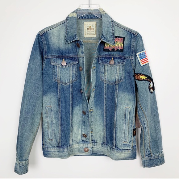 Trunk Ltd | Lynyrd Skynyrd Denim Jacket New Band S - Picture 2 of 8